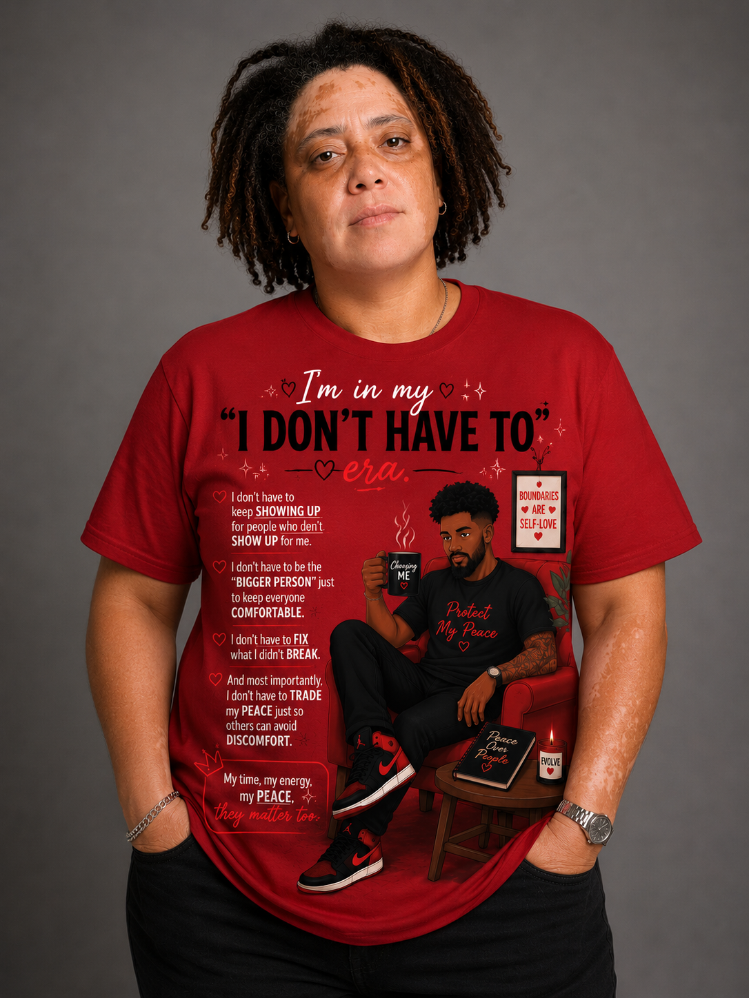 ❤️ I'M IN MY "I DON'T HAVE TO" ERA – RED EDITION ❤️